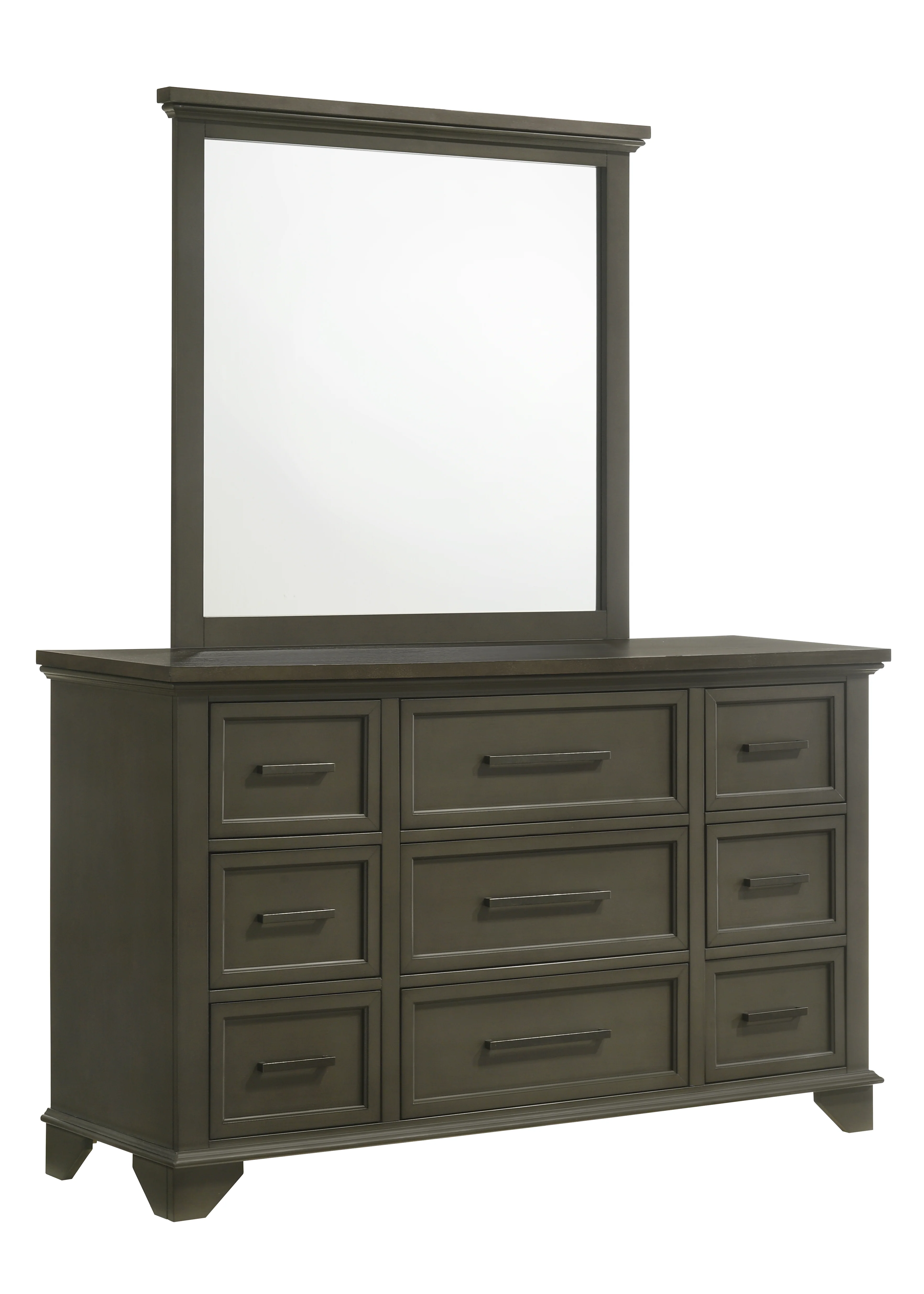 Abigail Mirror - Grey - Image 3