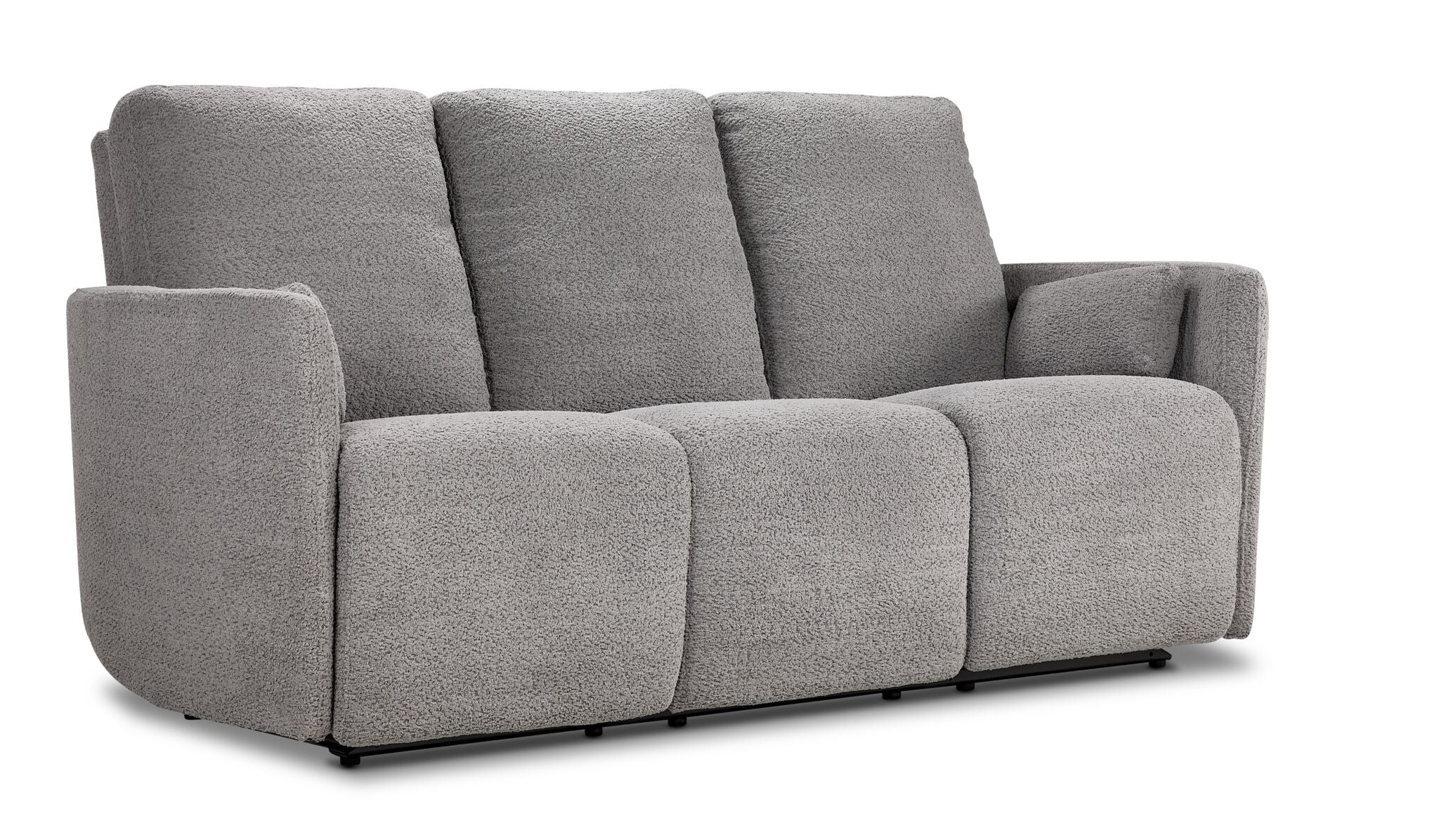 Alexis Power Reclining Sofa and Loveseat Set - Grey - Image 2