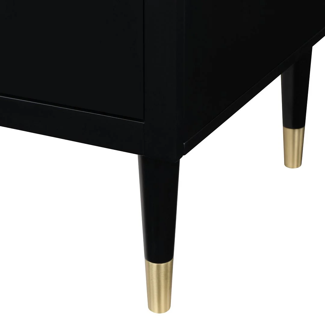 Anderup Nightstand - Black - Image 8