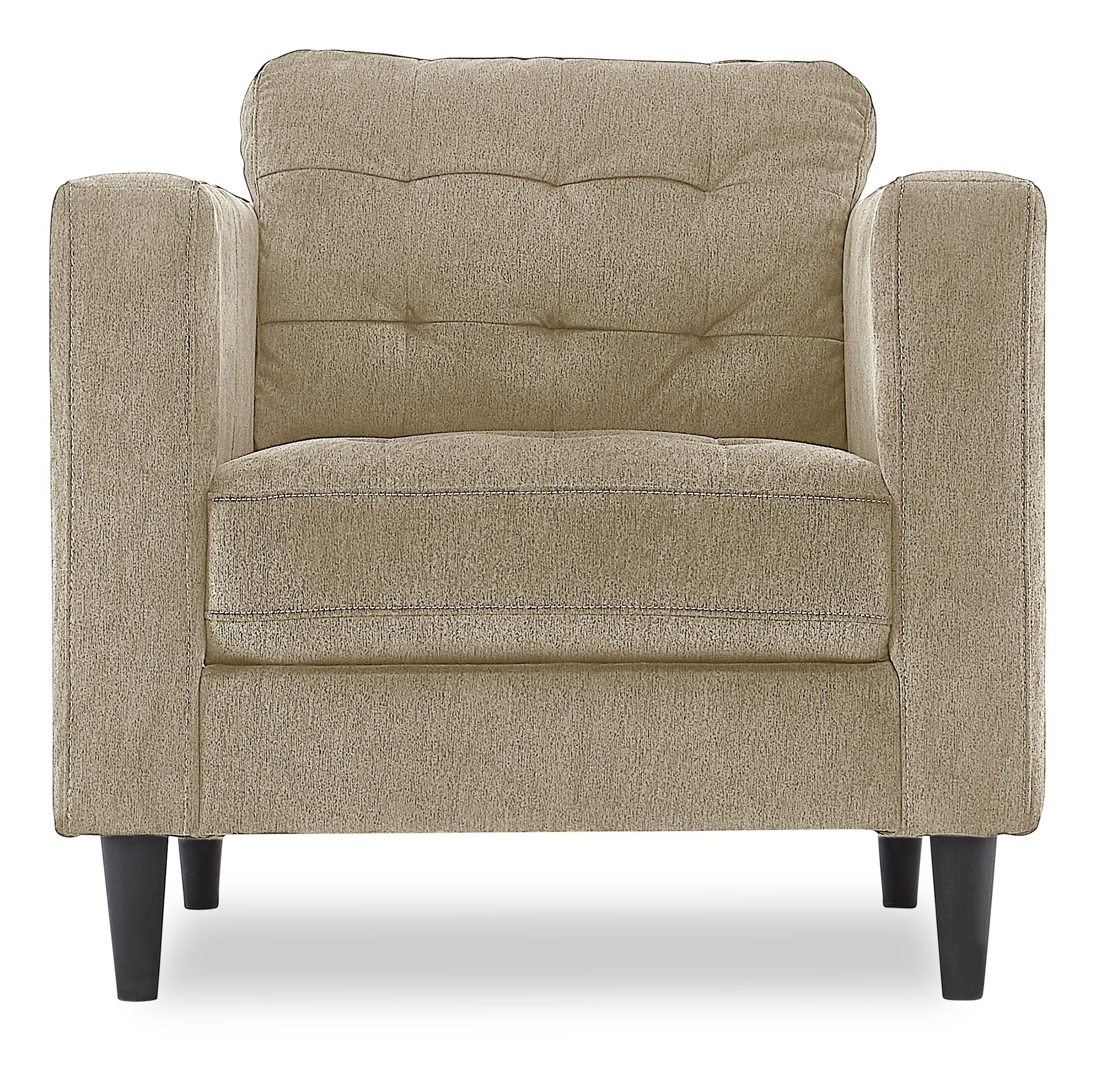 Anthena Sofa and Chair Set - Taupe - Image 3