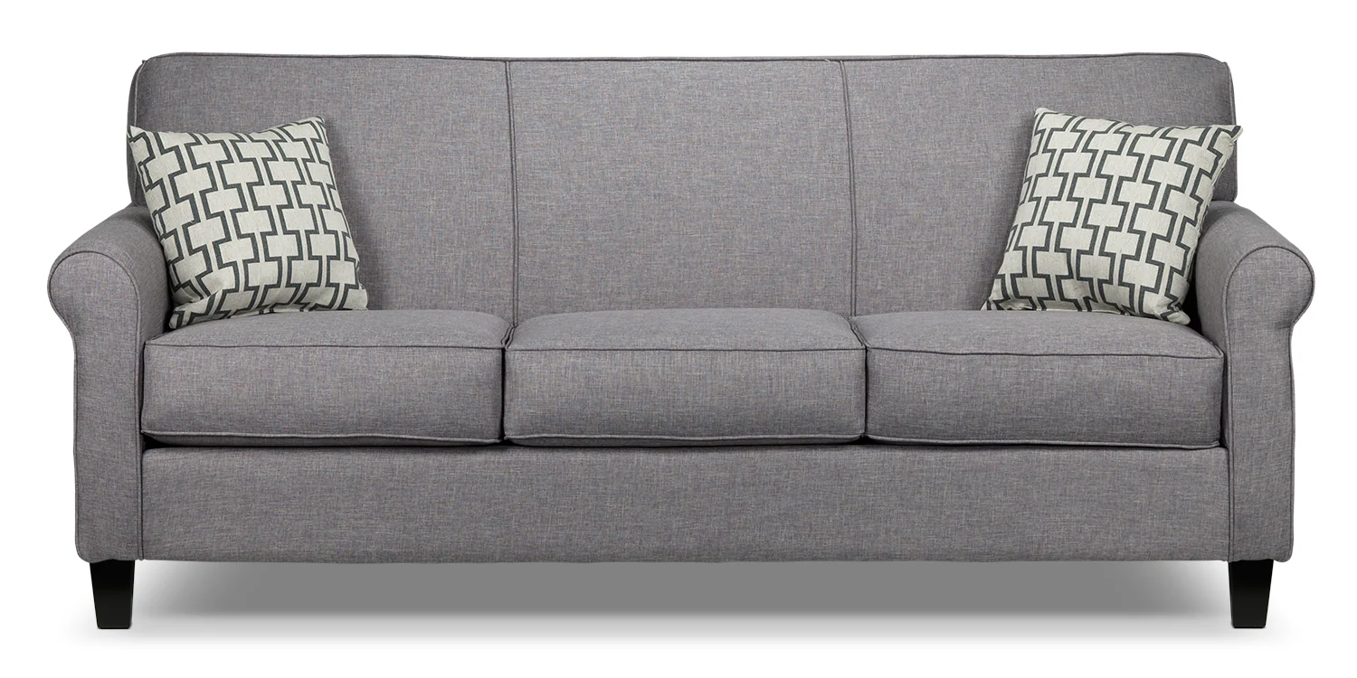 Ariel Sofa - Silver-Grey - Image 3