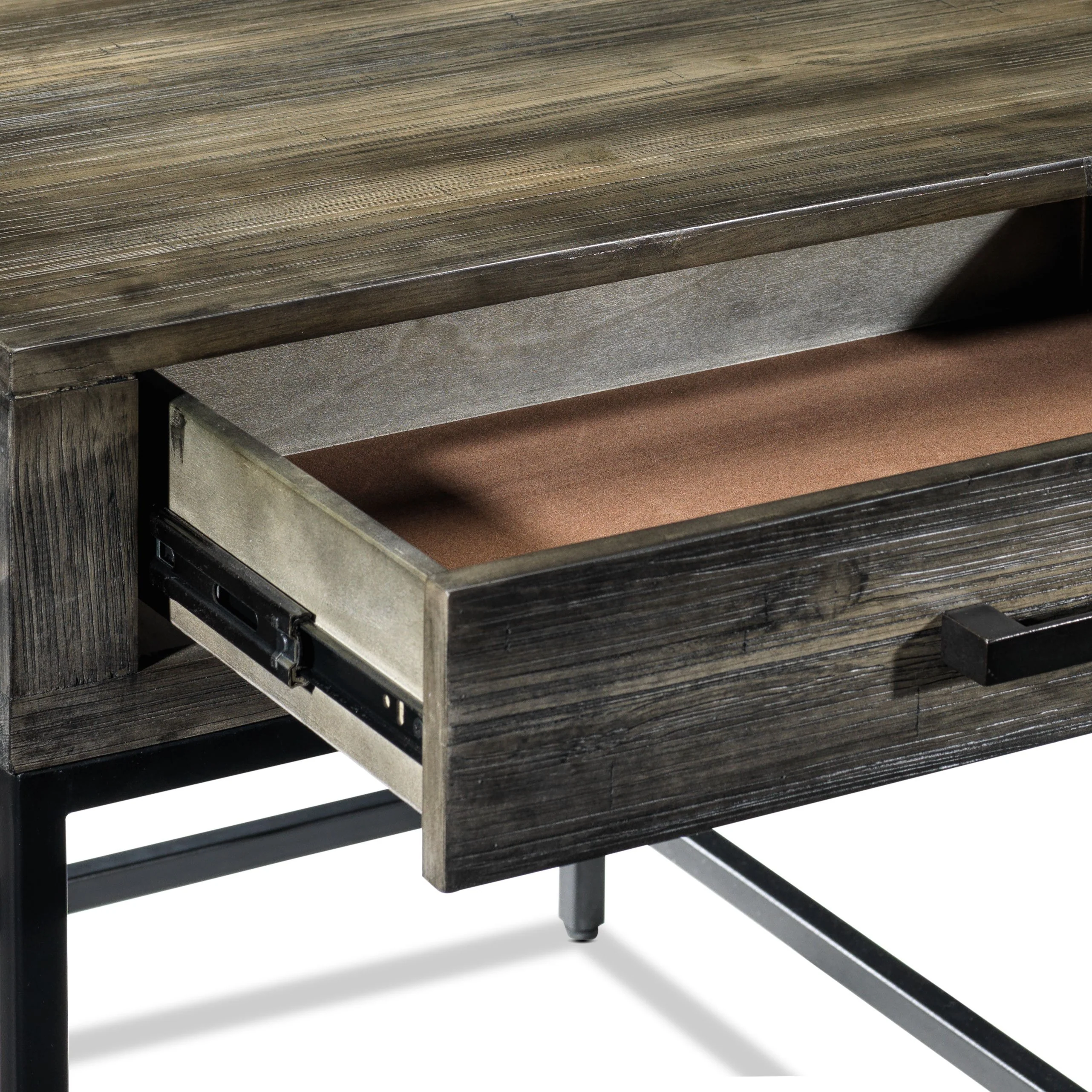 Asher Lift-Top Coffee Table and Two End Table Set - Grey - Image 5