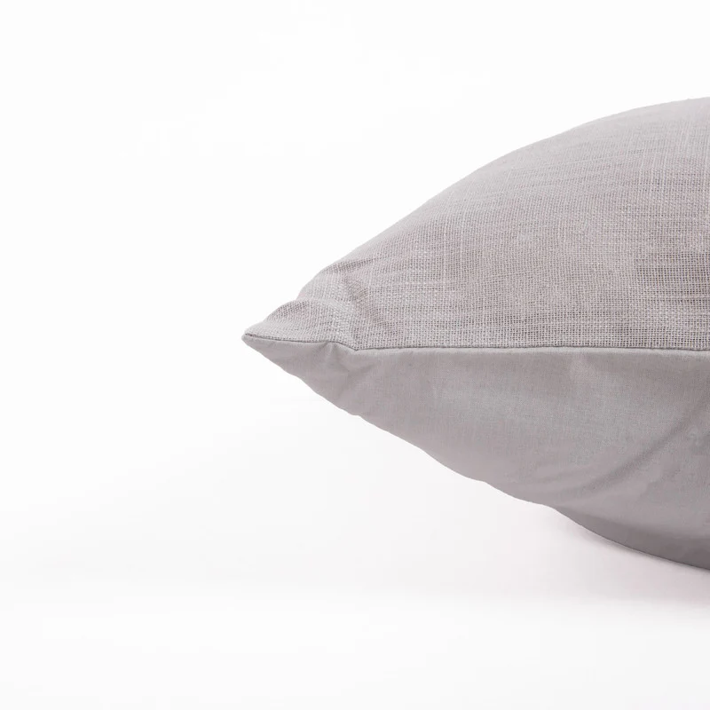 Aubrac Cotton Queen Comforter Set with 2 Standard Pillows - Grey - Image 10