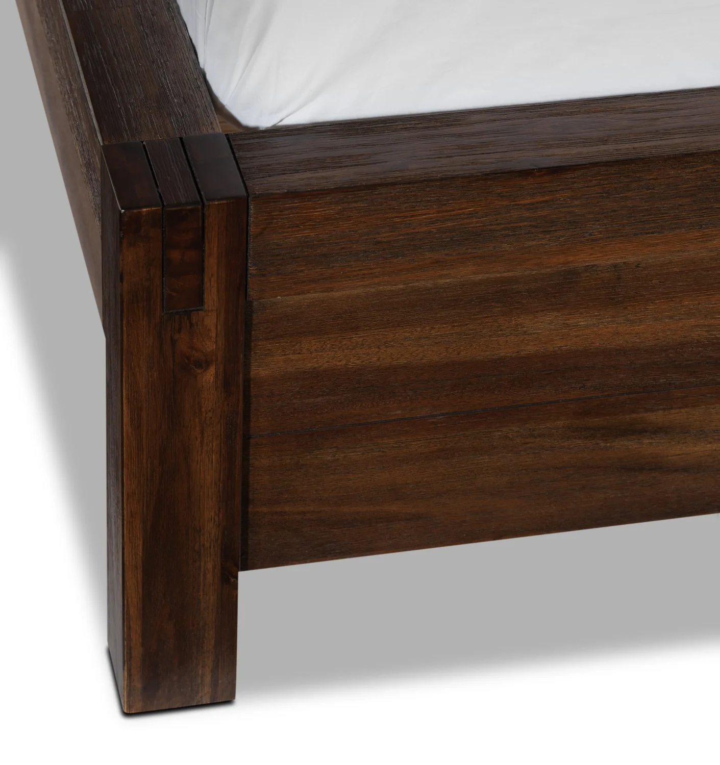 Birmingham 3-Piece Queen Bed - Dark Oak - Image 5