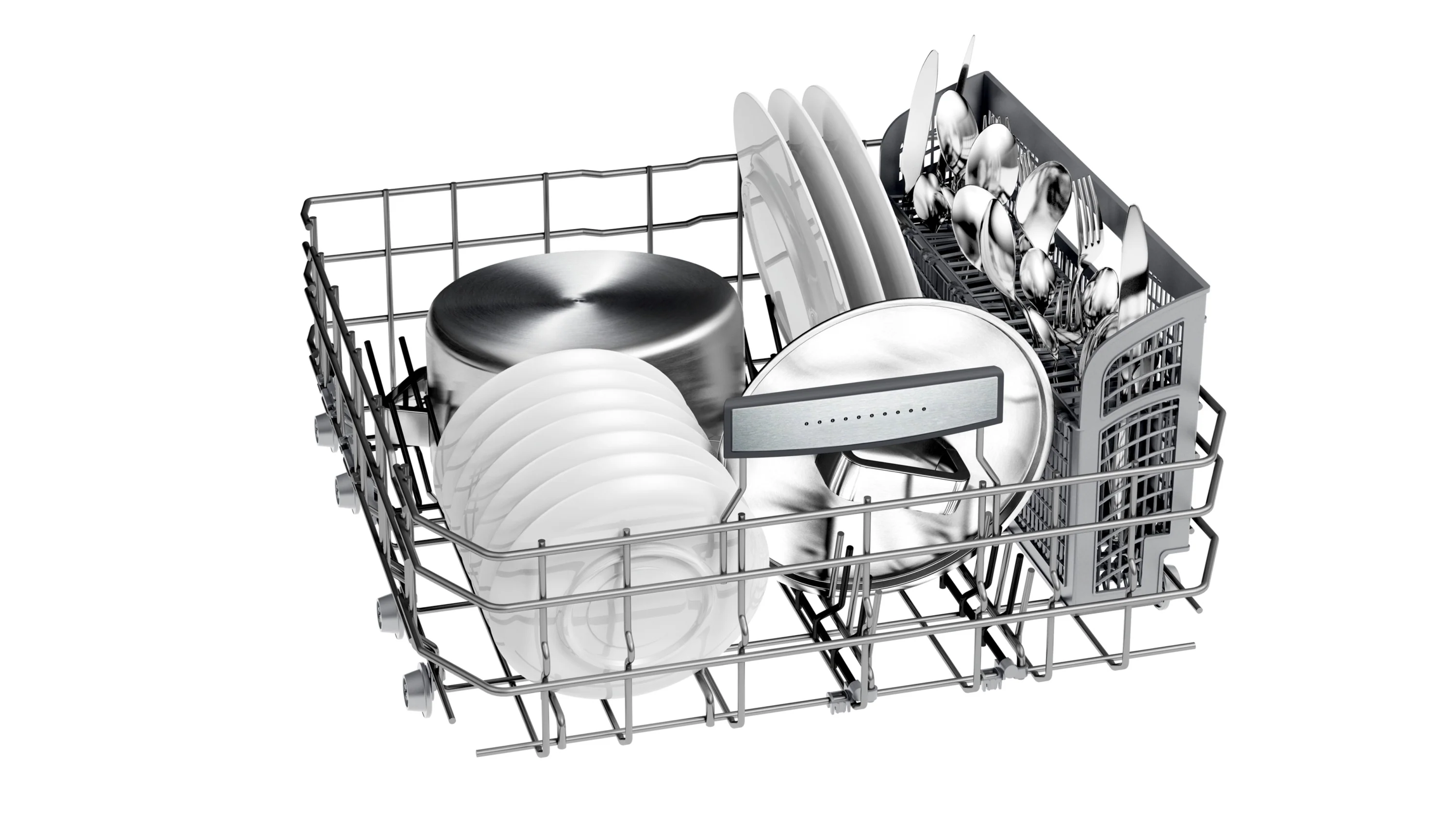 Bosch 800 Series 24" Stainless Steel Dishwasher - shxm88z75n - Image 4