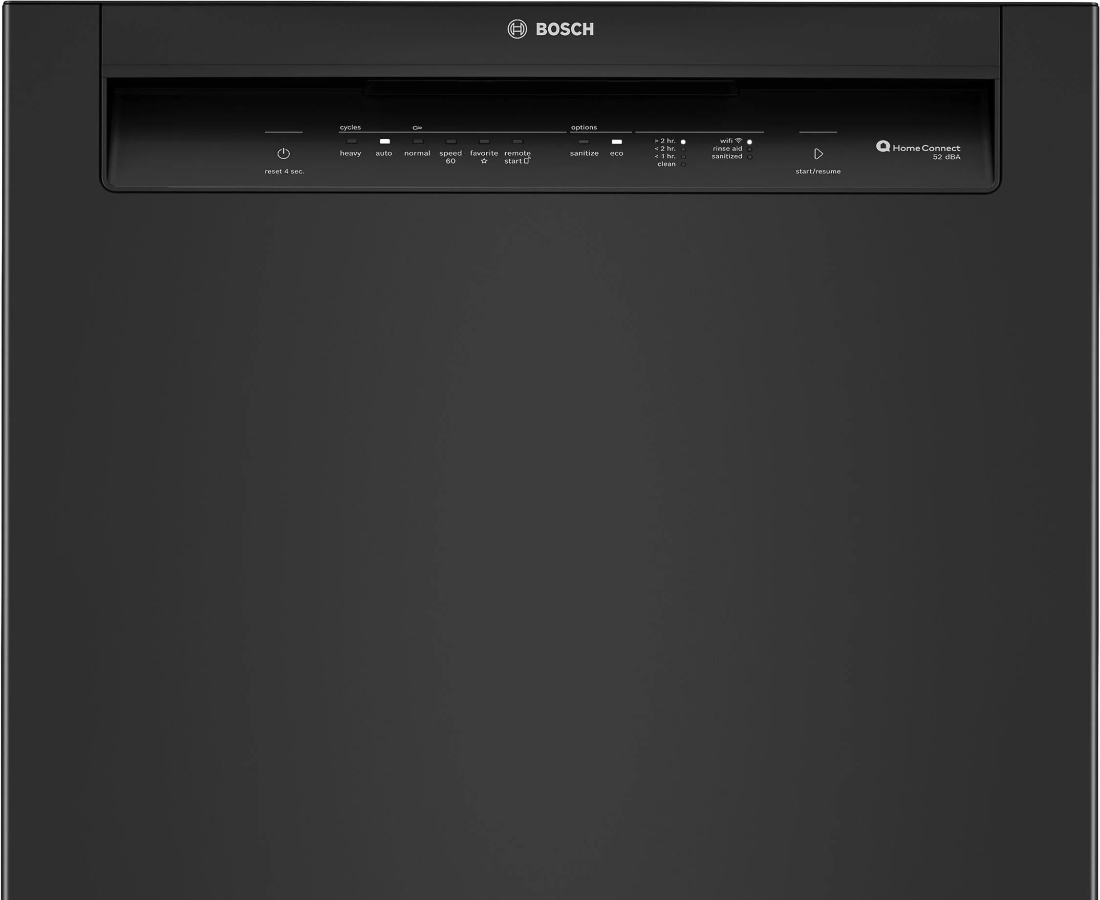 Bosch Black 100 Series 24" Dishwasher with Recessed Handle - SHE2ADF6N - Image 5