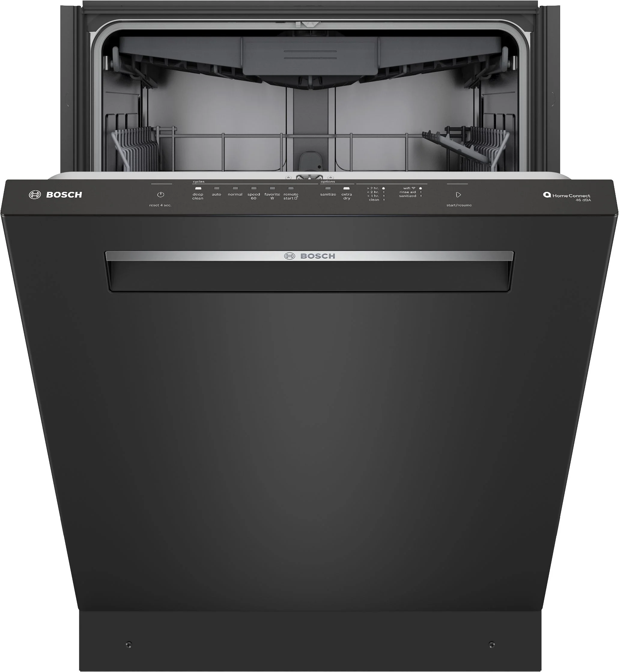 Bosch Black 300 Series 24" Dishwasher with Pocket Handle - SHP53EM6N - Image 3