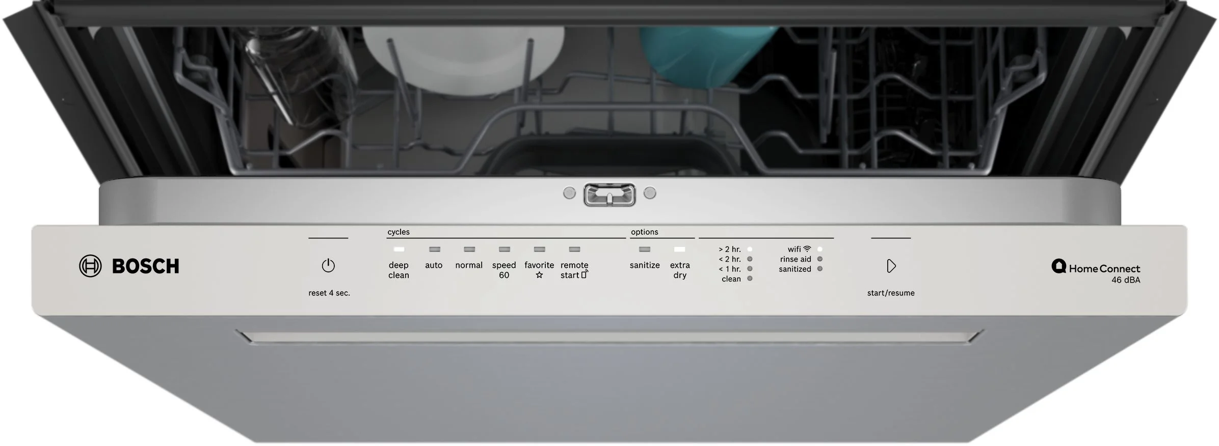 Bosch Stainless Steel 300 Series 24" Dishwasher with Pocket Handle - SHP53EM5N - Image 2