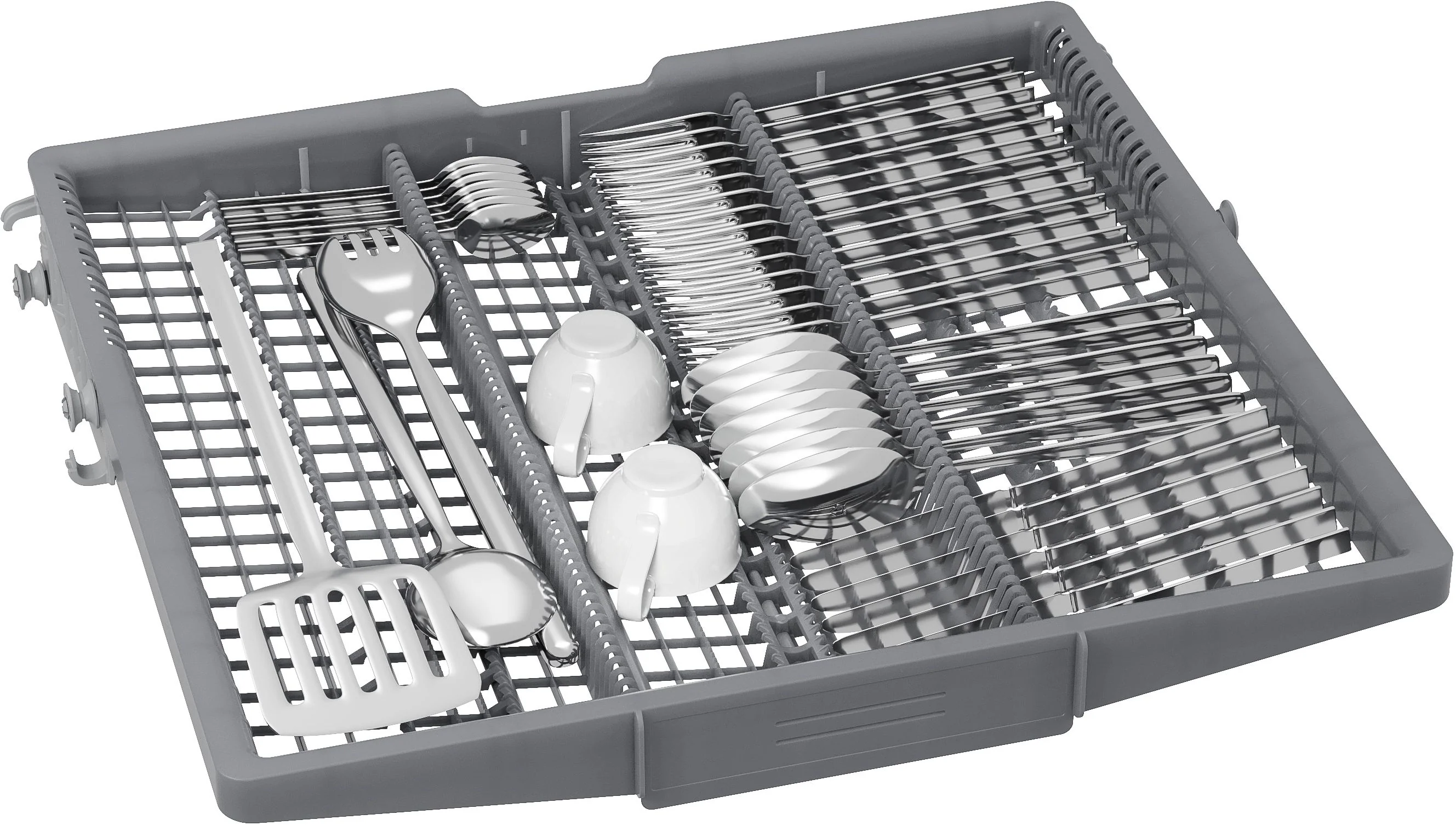 Bosch Stainless Steel 300 Series 24" Dishwasher with Recessed Handle - SHE3ADF5N - Image 3