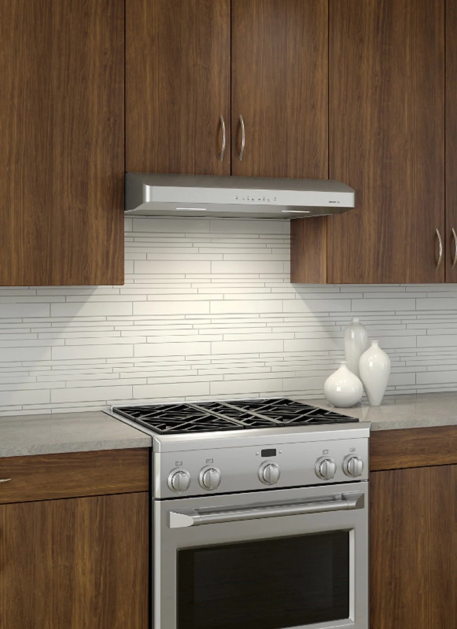Broan Stainless Steel 30" 650 Max CFM Under-the-Cabinet Range Hood - ERLE130SS - Image 2
