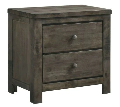 Cabin 5-Piece King Storage Bedroom Package - Grey - Image 3