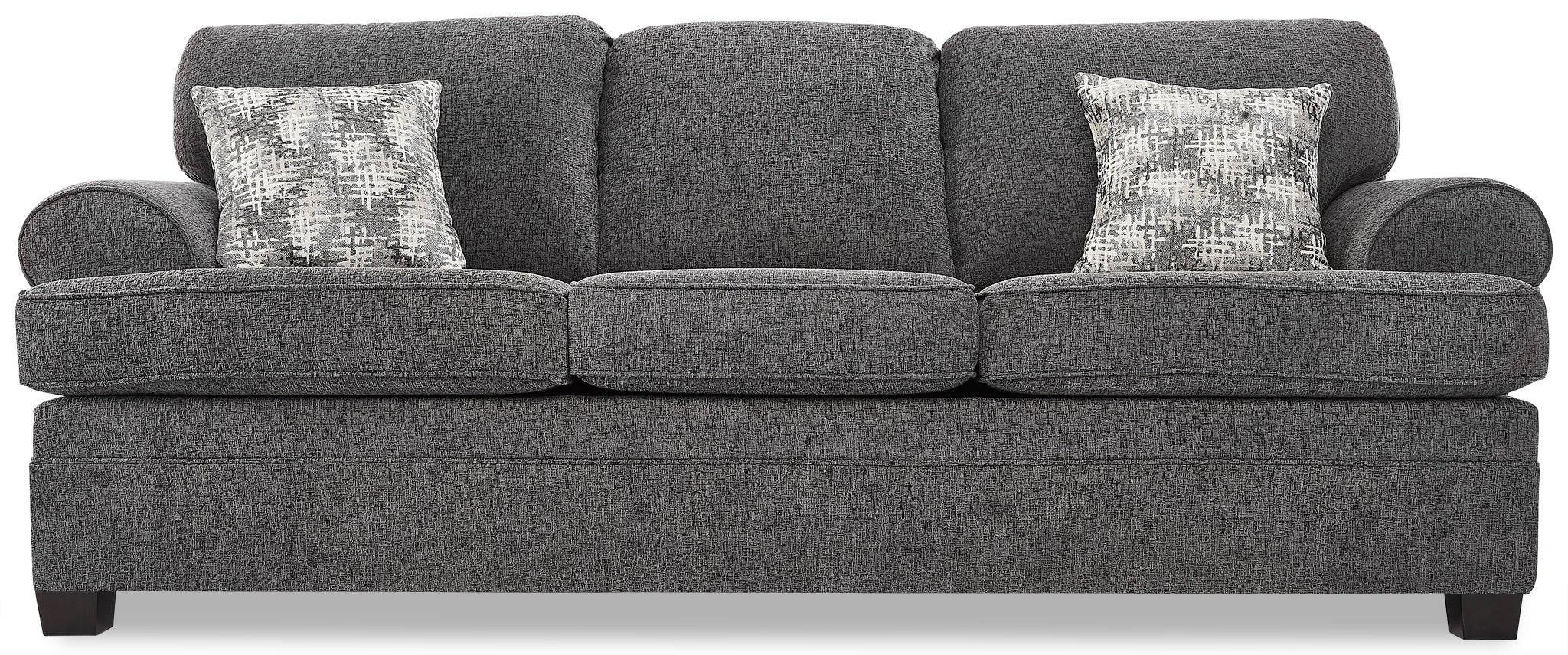 Calliope Sofa and Chair Set - Smoke - Image 2