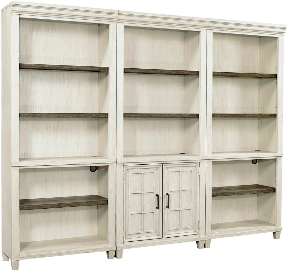 Caraway Open Bookcase - Aged Ivory - Image 6