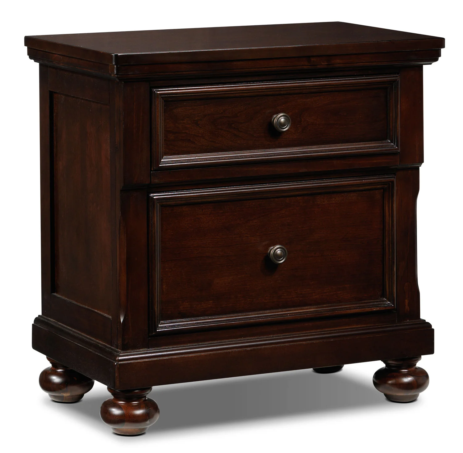 Chester 5-Piece Queen Storage Bedroom Package - Cherry - Image 3