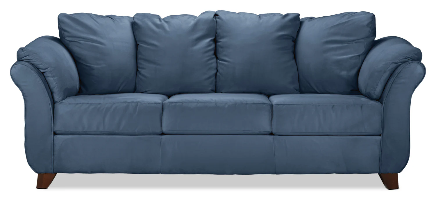 Collier Sofa, Loveseat and Chair Set - Cobalt Blue - Image 2