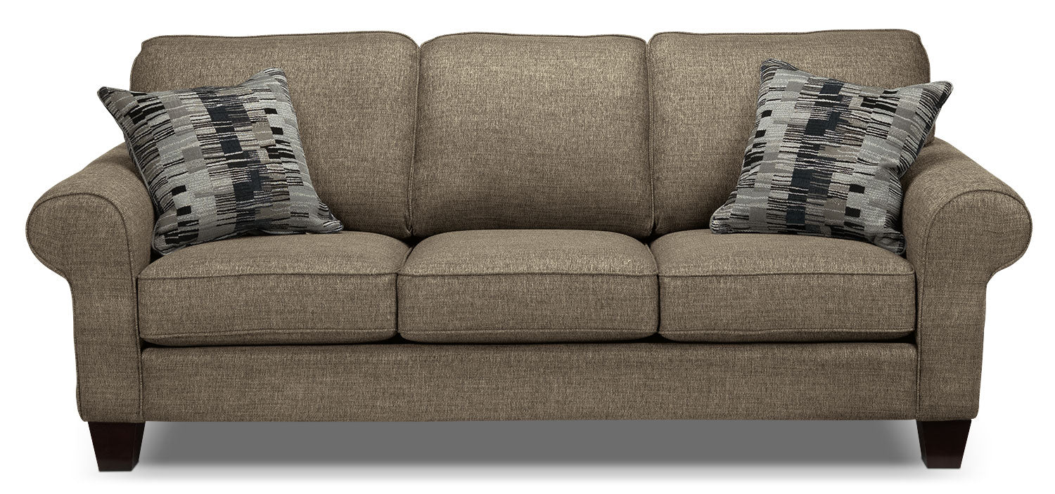 Drake Sofa, Loveseat and Chair Set - Mercury - Image 2