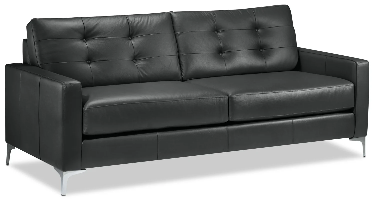 Draven Sofa and Chair and a Half Set - Dark Grey - Image 2