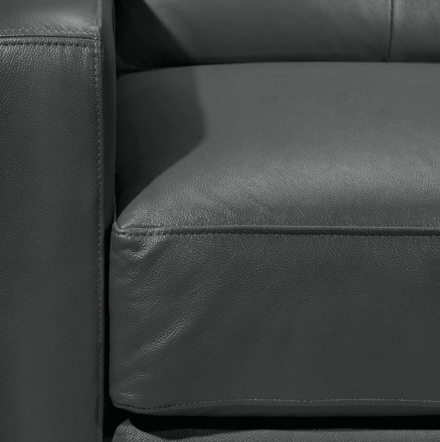 Draven Sofa and Chair and a Half Set - Dark Grey - Image 4