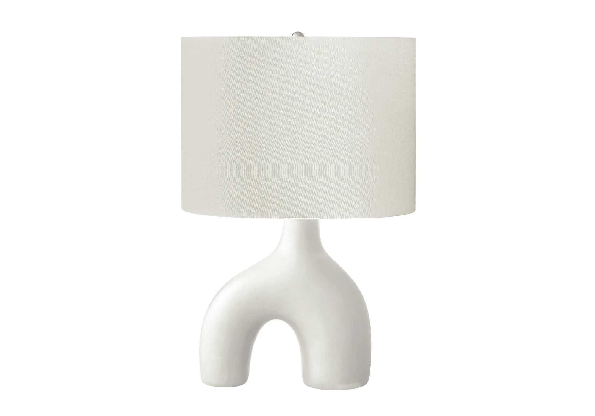 Elm Table Lamp - White