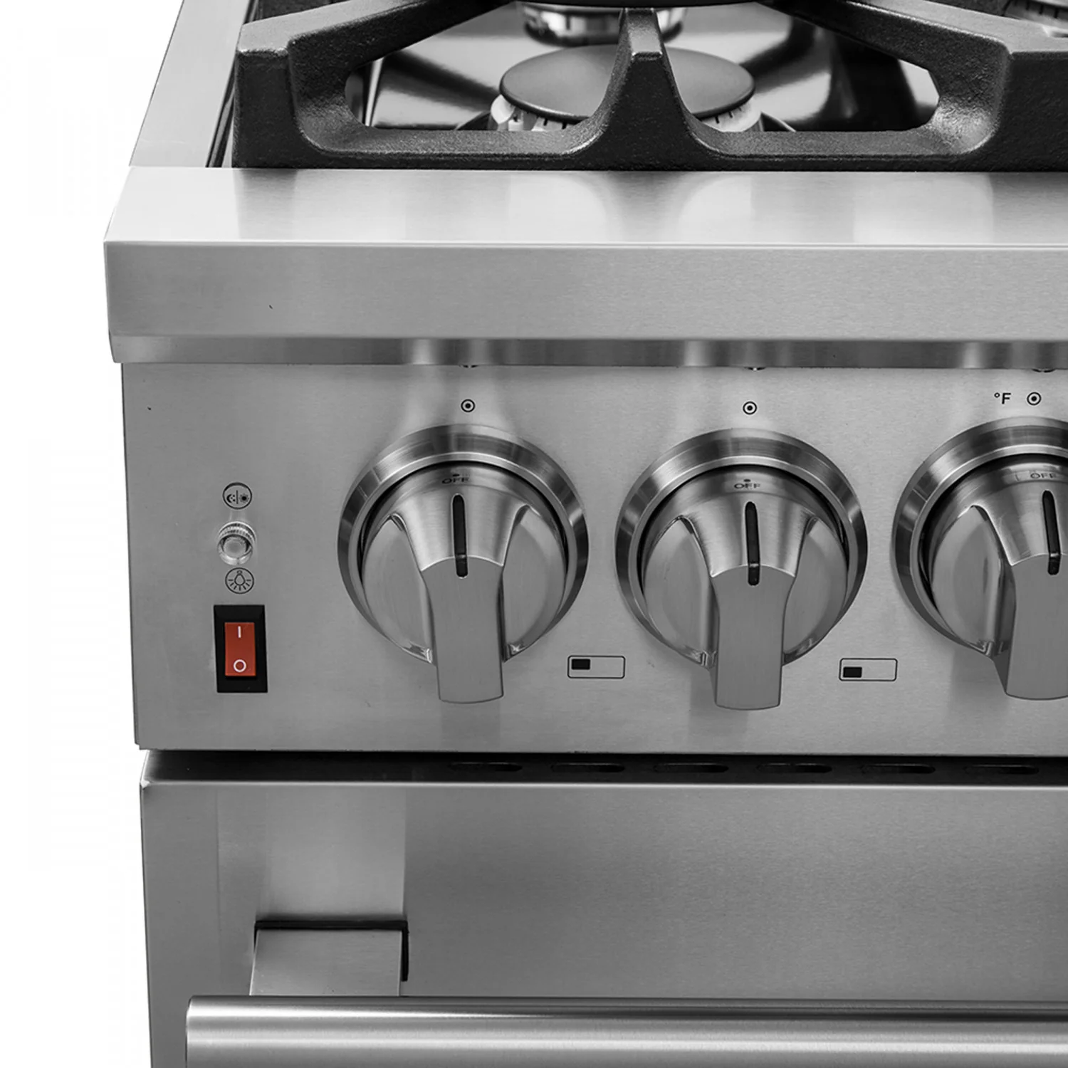 Forno Massimo 36" Stainless Steel Dual Fuel Range with True Convection and Air Fry (5.36 Cu. Ft.) - FFSGS6125-36 - Image 5