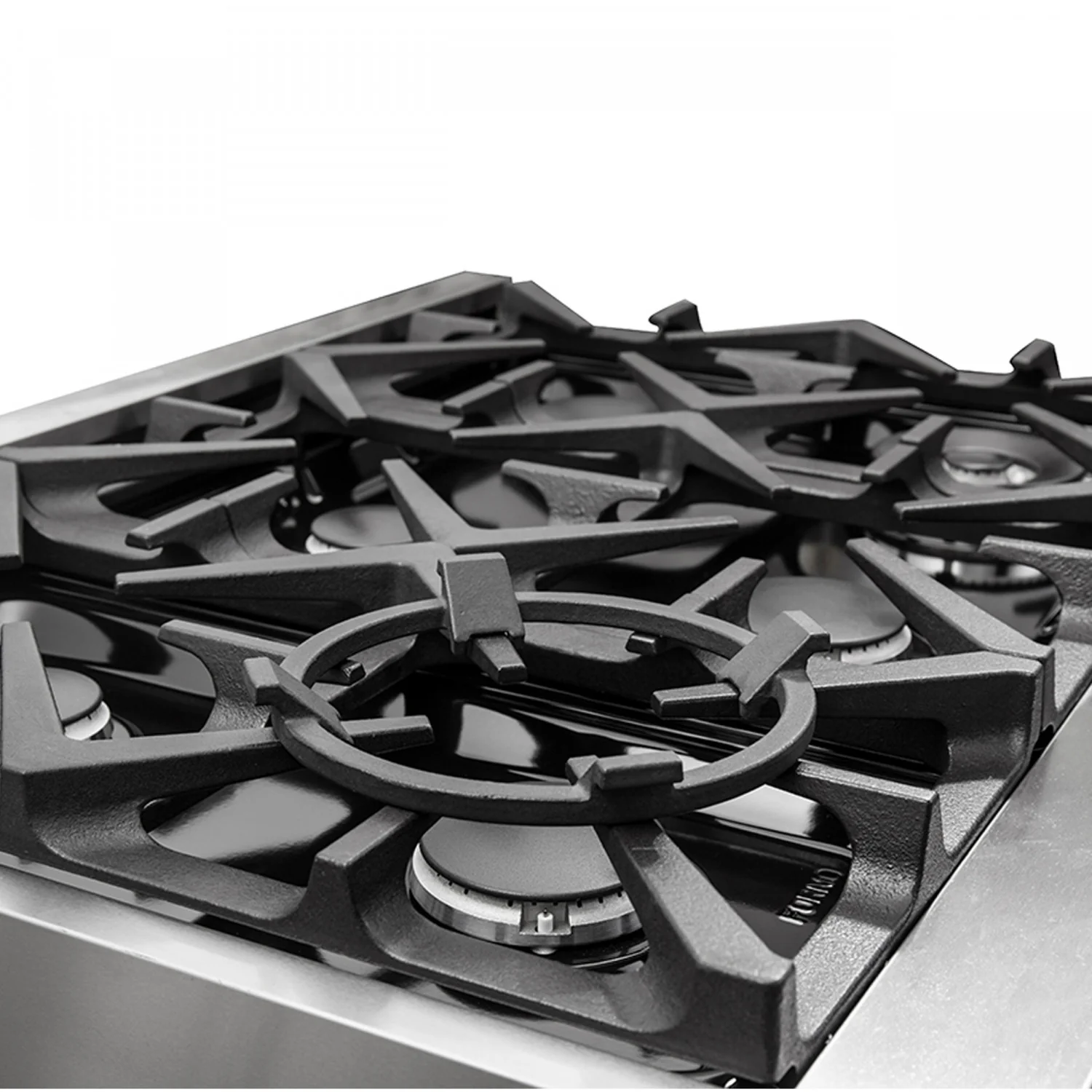 Forno Massimo 36" Stainless Steel Dual Fuel Range with True Convection and Air Fry (5.36 Cu. Ft.) - FFSGS6125-36 - Image 7