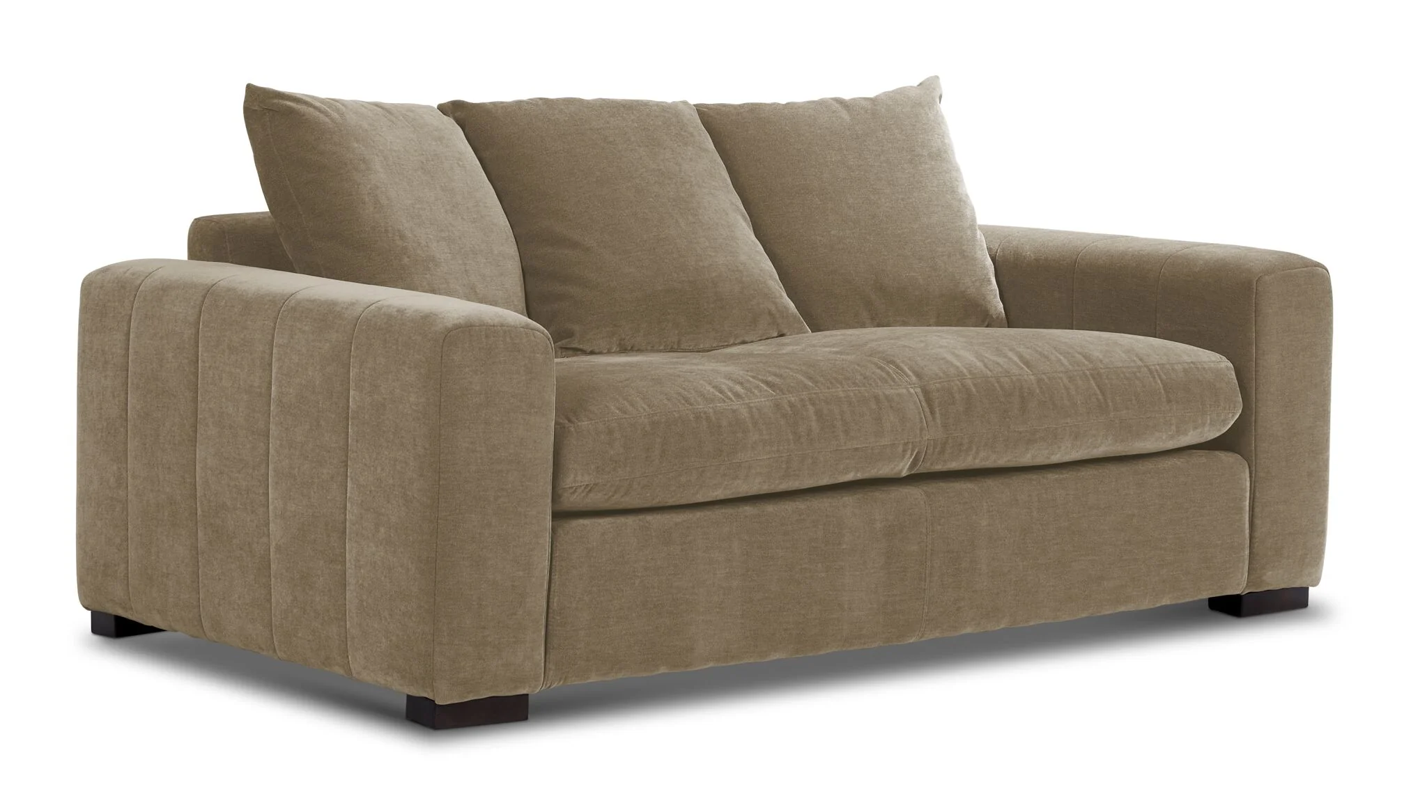 Frazer Loveseat - Mushroom