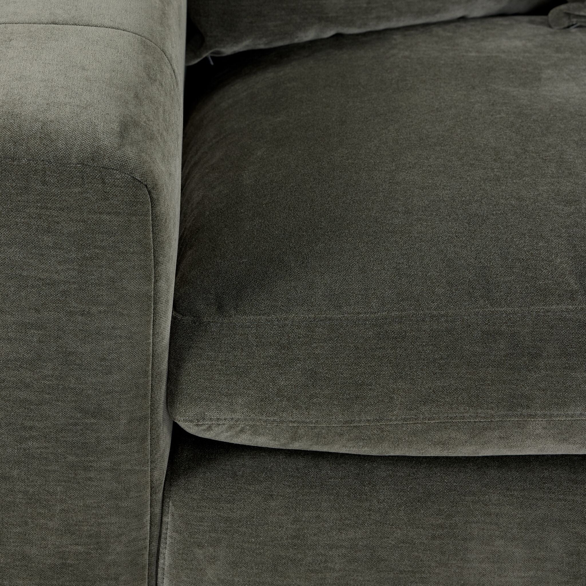 Frazer Sofa and Loveseat Set - Forest Green - Image 4