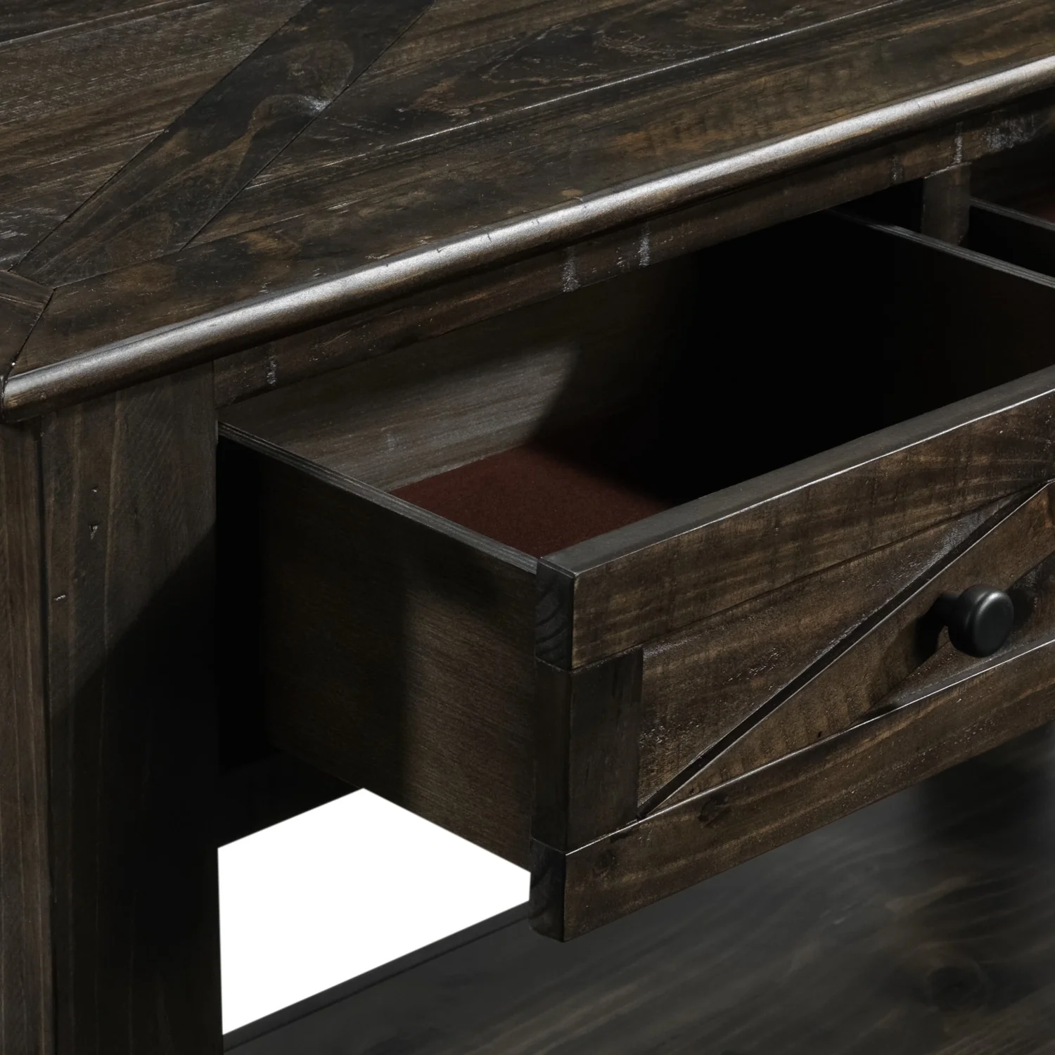 Gable Sofa Table - Weathered Charcoal - Image 4