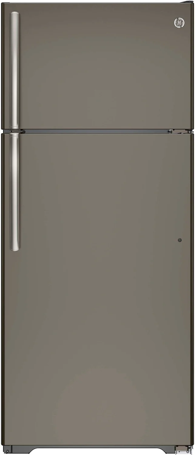 GE Slate TOP-FREEZER REFRIGERATOR (17.5 CU. FT.) - GTE18GMHES