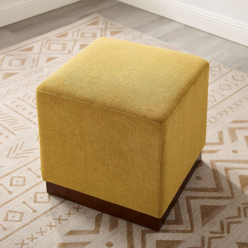 Grace Ottoman - Mustard - Image 6