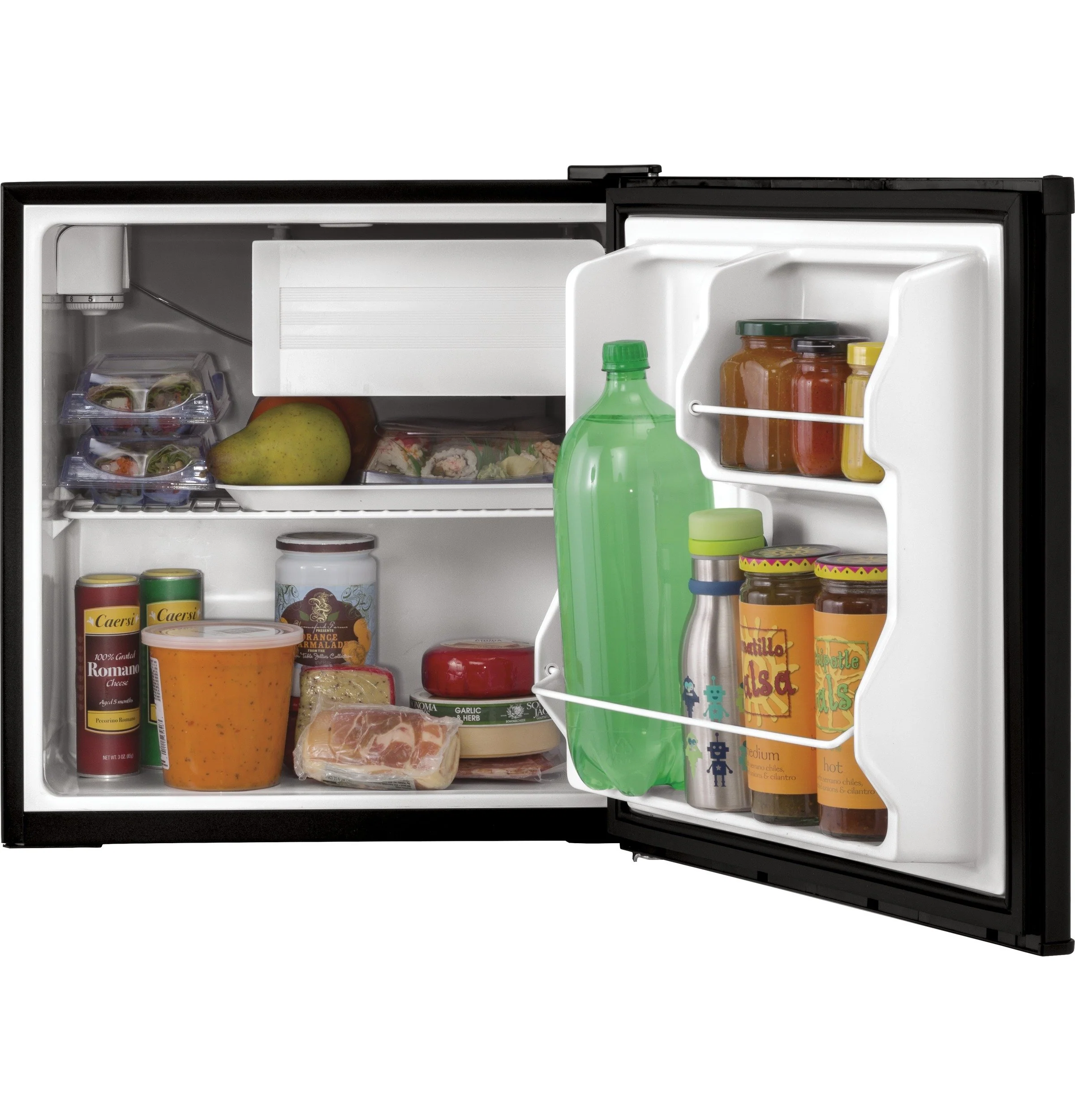 Haier Black Compact Refrigerator (1.7 Cu. Ft.) - HC17SF15RB - Image 5