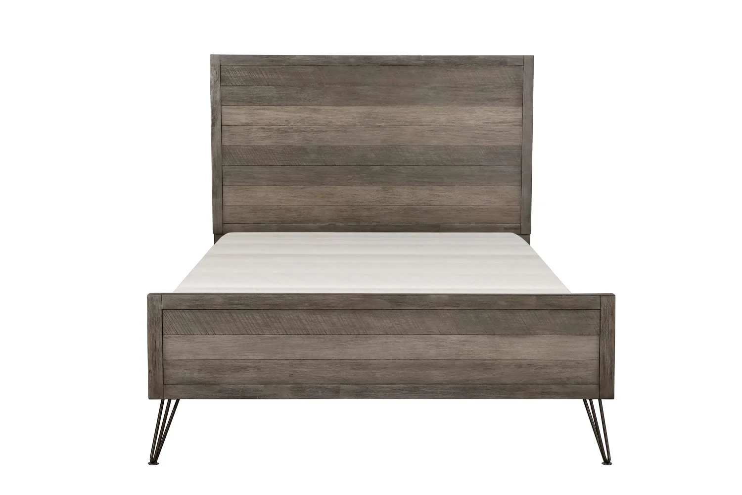 Haley 3-Piece Queen Bed - Grey - Image 2