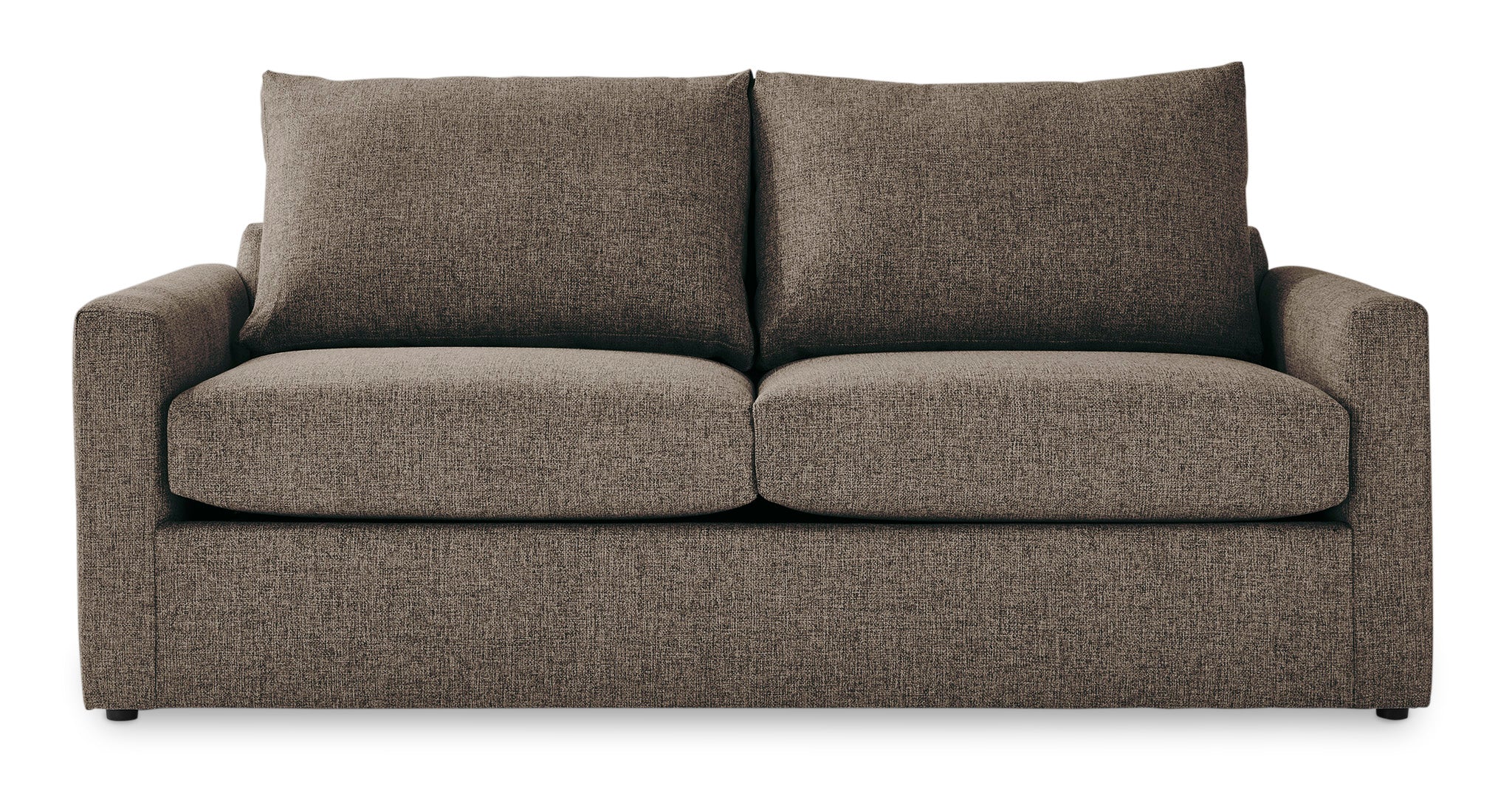 Harper Queen Sofa Bed with Innerspring Mattress - Brown - Image 4