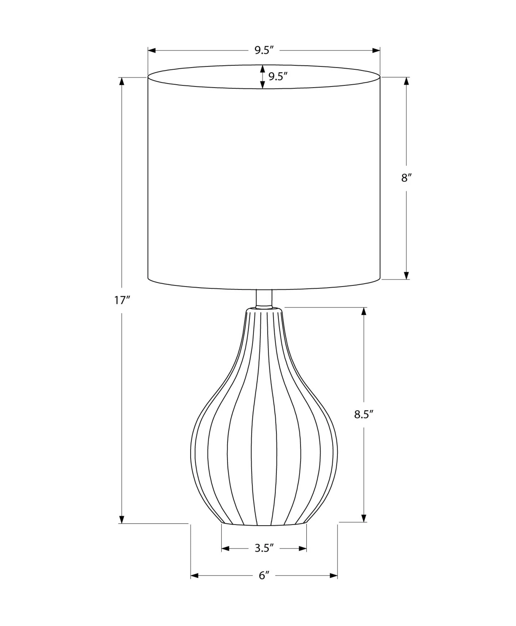 Haze Table Lamp - Black - Image 3