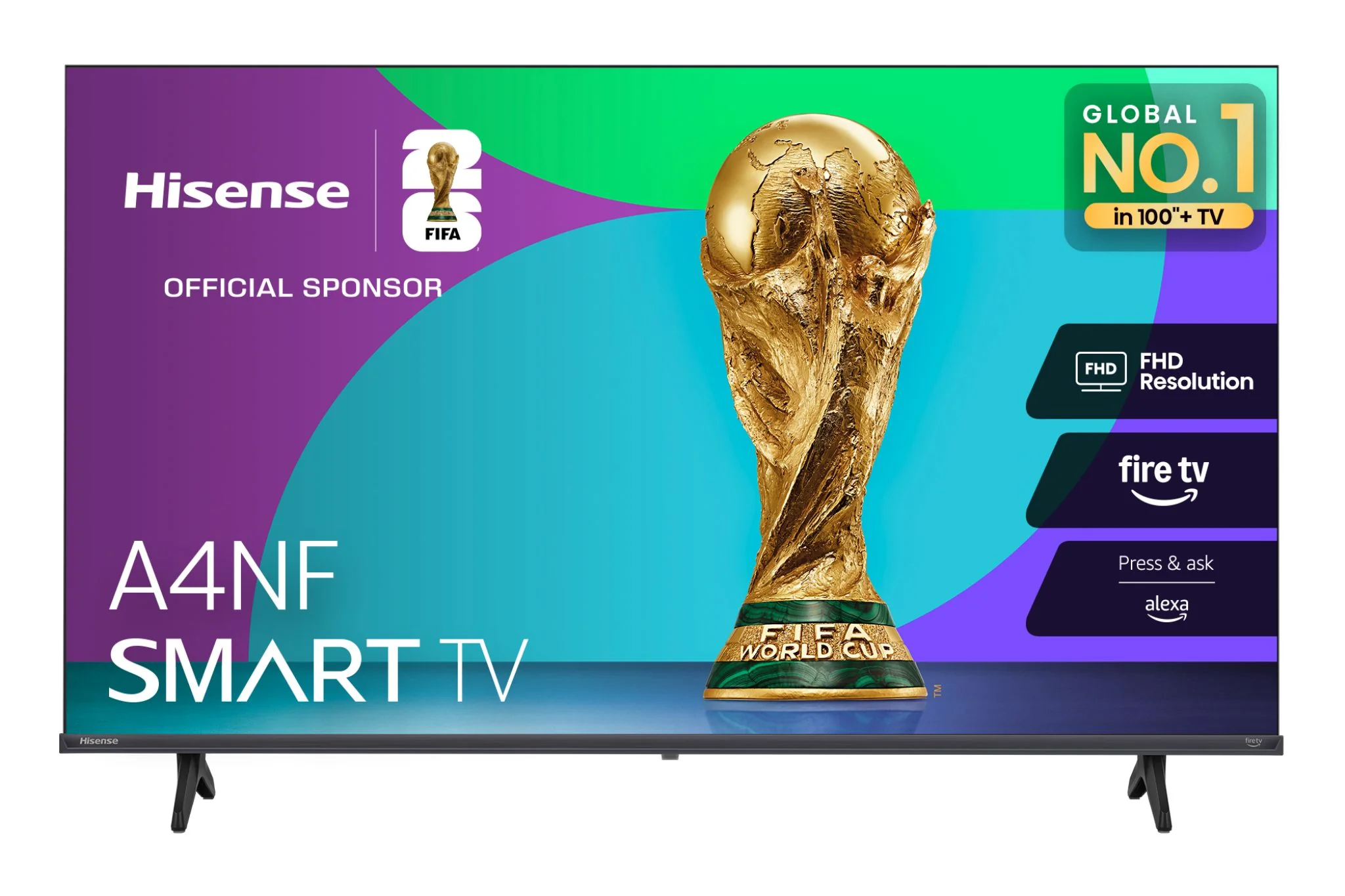 Hisense 40" FHD Smart LED TV - 40A4NF - Image 2