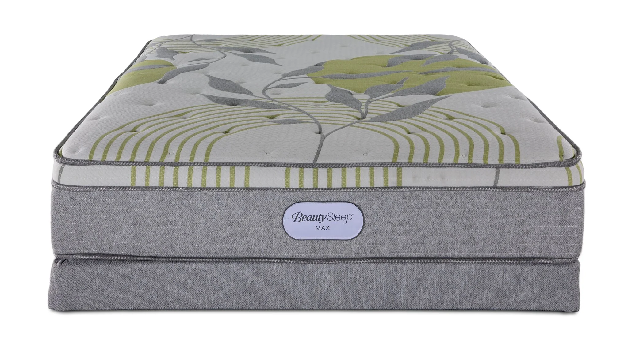 In Full Bloom - BeautySleep Max Drift Euro Top Medium Twin Mattress and Low Profile Boxspring Set - Image 2