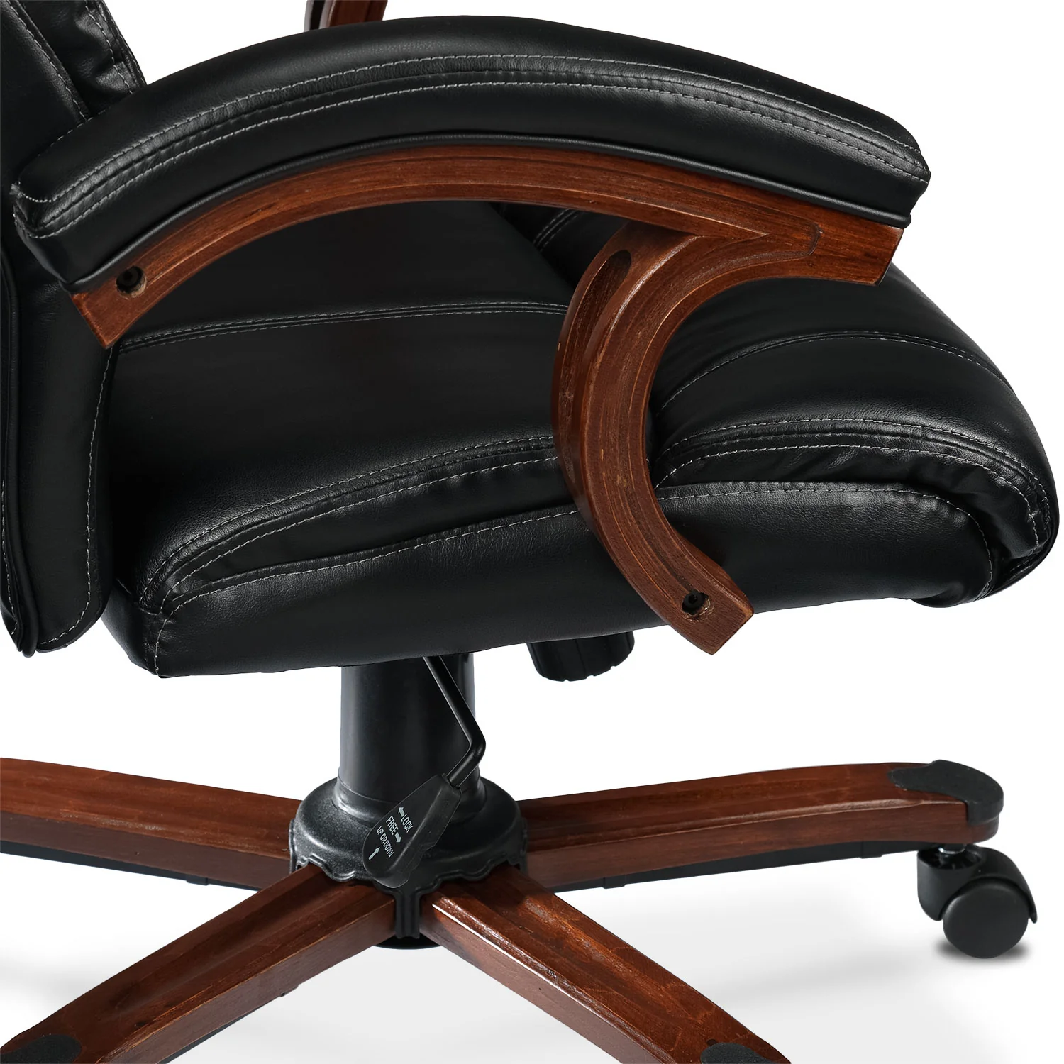 Irvan Office Chair - Black - Image 4