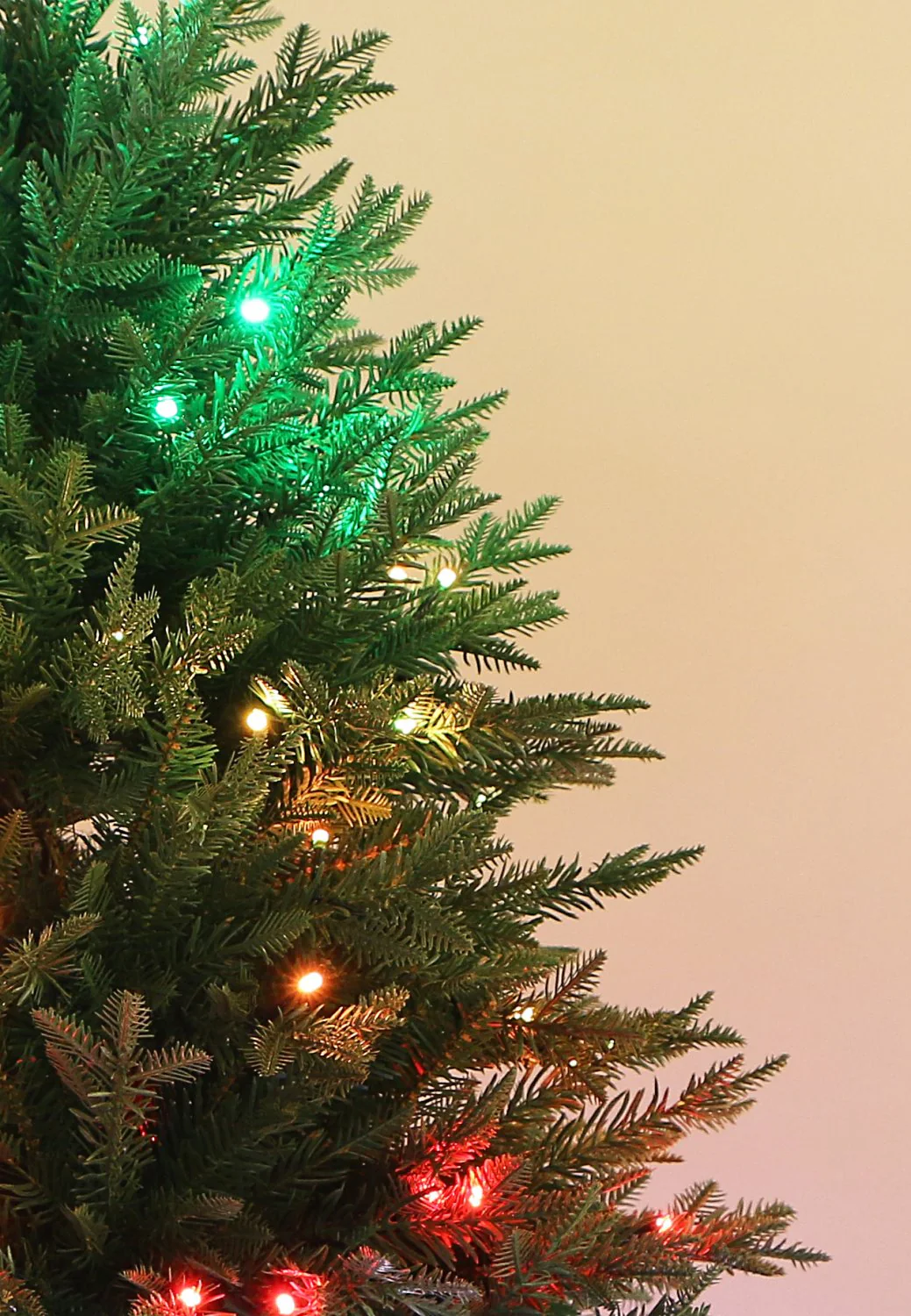 Ivo 8ft Aurora Northern Spruce Pre Lit LED Light Christmas Tree - Multi-coloured - Image 7