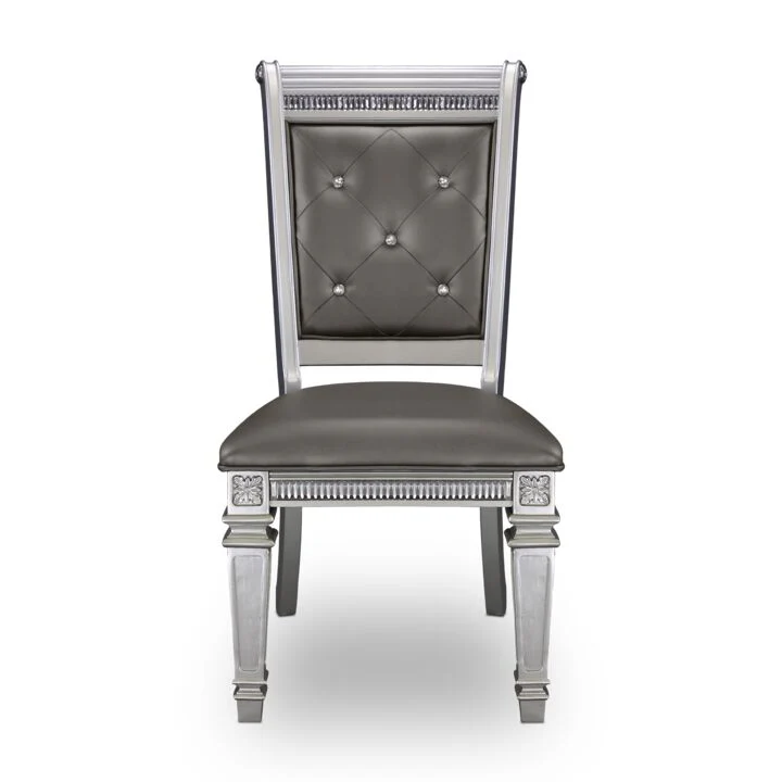 Jule Dining Chair - Silver - Image 2
