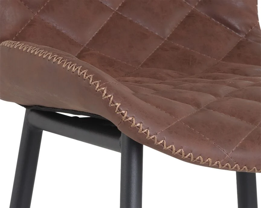 June Bar Height Stool - Antique Brown - Image 4
