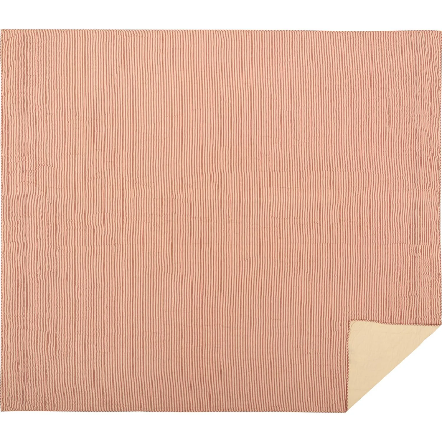 Kiraly Utca II Luxury King Quilt - Red - Image 2