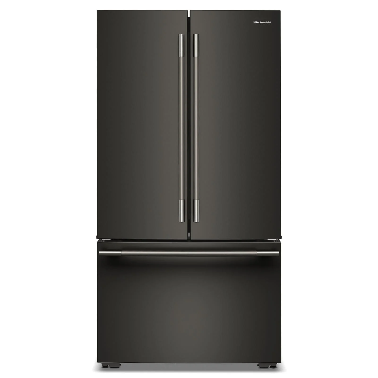 KitchenAid 36" 24.8 Cu. Ft. Black Ore Counter-Depth French Door Refrigerator with Internal Water Dispenser – KRFC336SBE