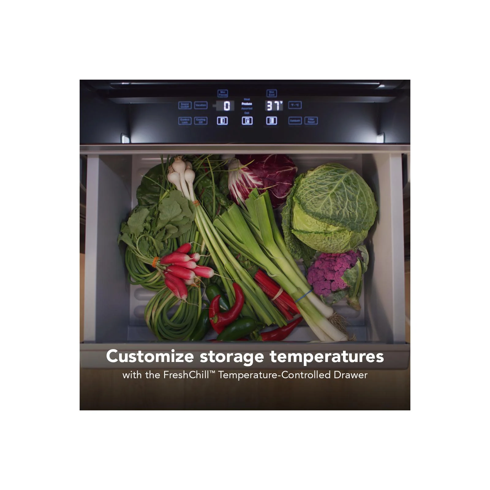 KitchenAid 42" 25.5 Cu. Ft. Black Ore Built-In Side-by-Side Refrigerator - KBSN742SBE - Image 12