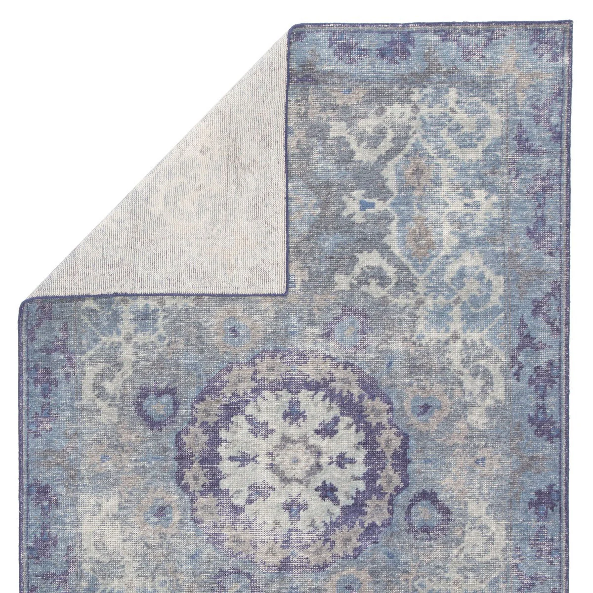Leonidou II Area Rug - 8' X 11' - Blue/Grey - Image 2