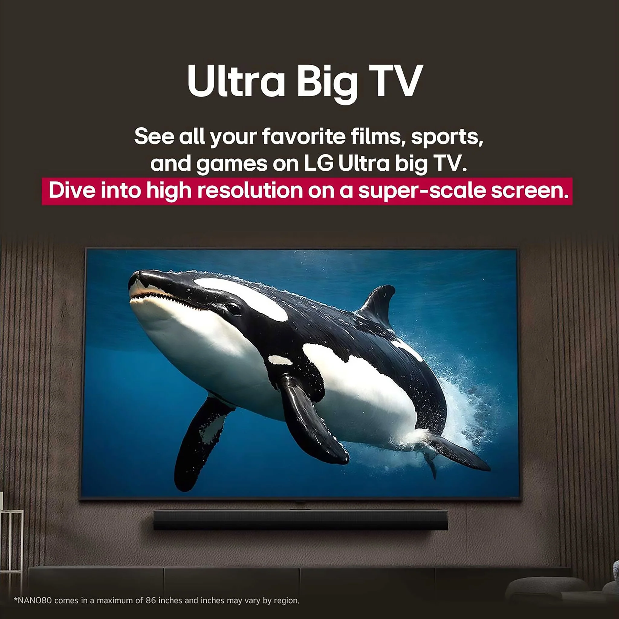 LG 55" 4K NanoCell Smart LED TV - 55NANO80AUA - Image 10