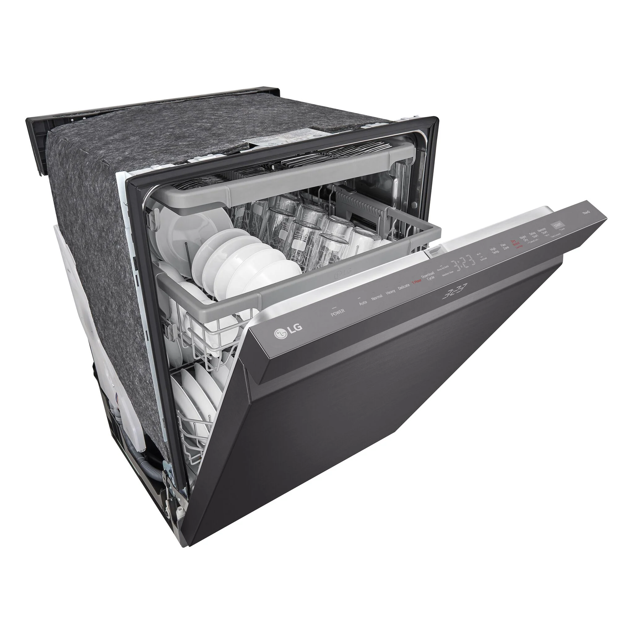 LG Black Stainless Steel Smart Dishwasher with QuadWash® Pro - LDPH5554D - Image 5