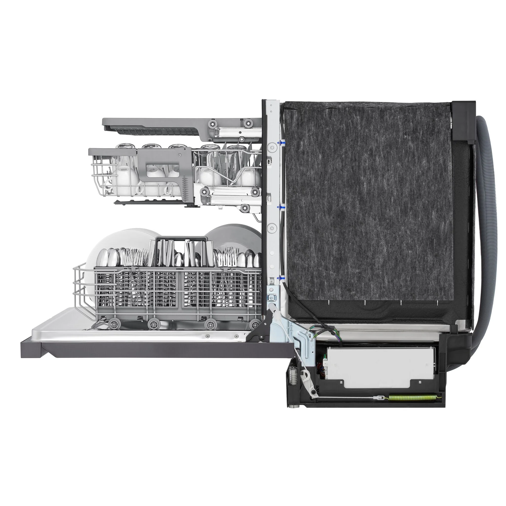 LG Black Stainless Steel Smart Dishwasher with QuadWash® Pro - LDPH5554D - Image 7