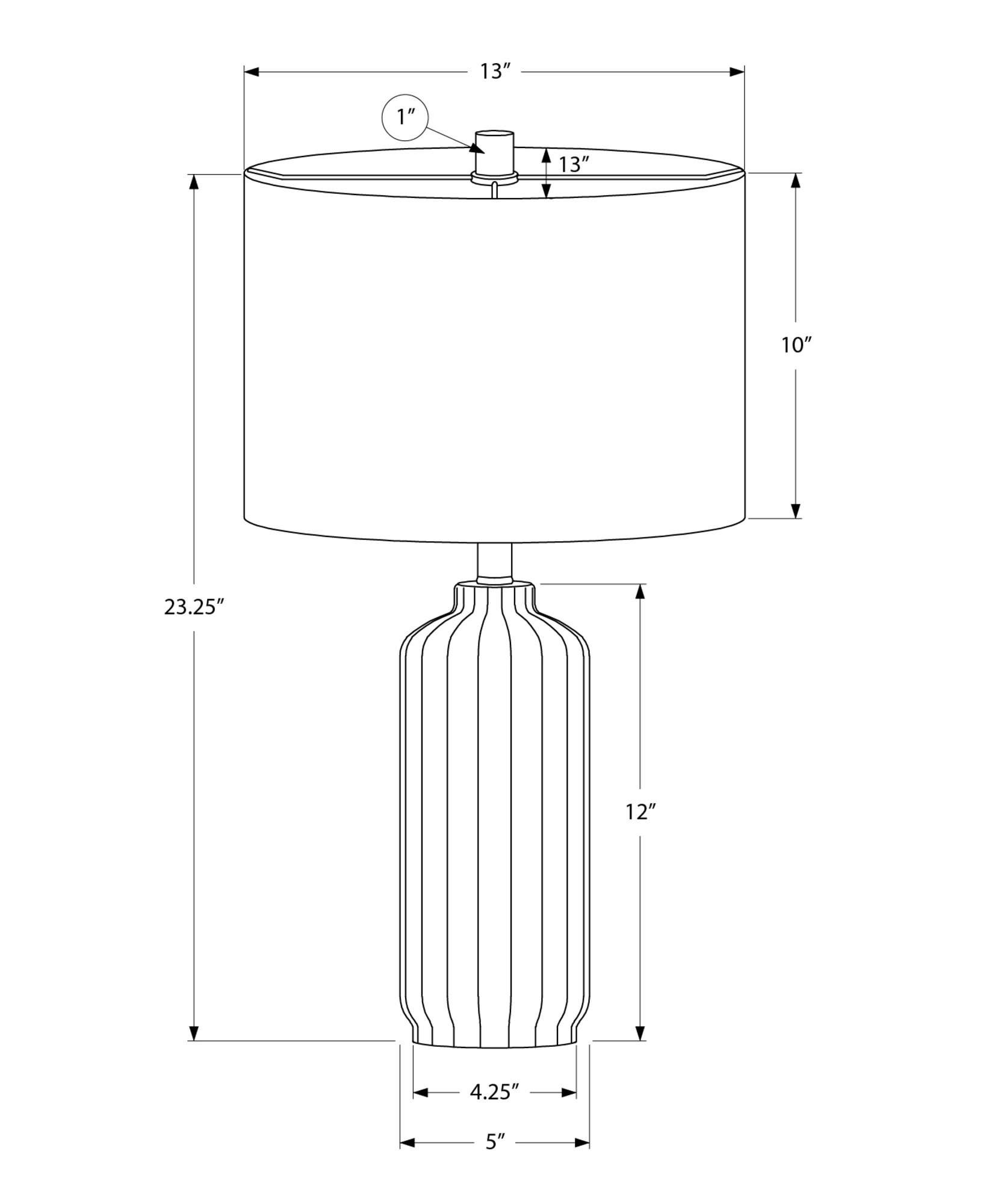 Loen Table Lamp - Green - Image 3