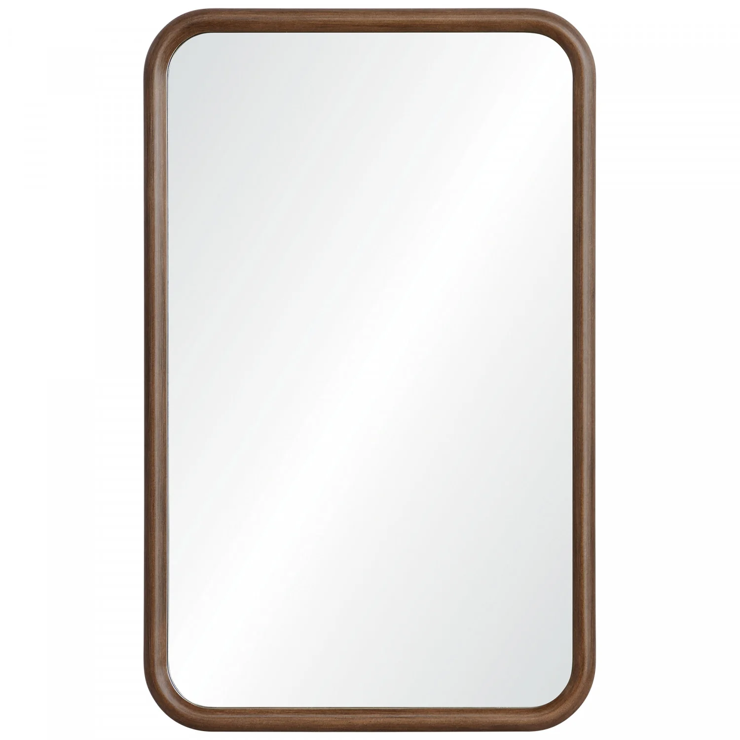 Lubi Accent Mirror - Brown