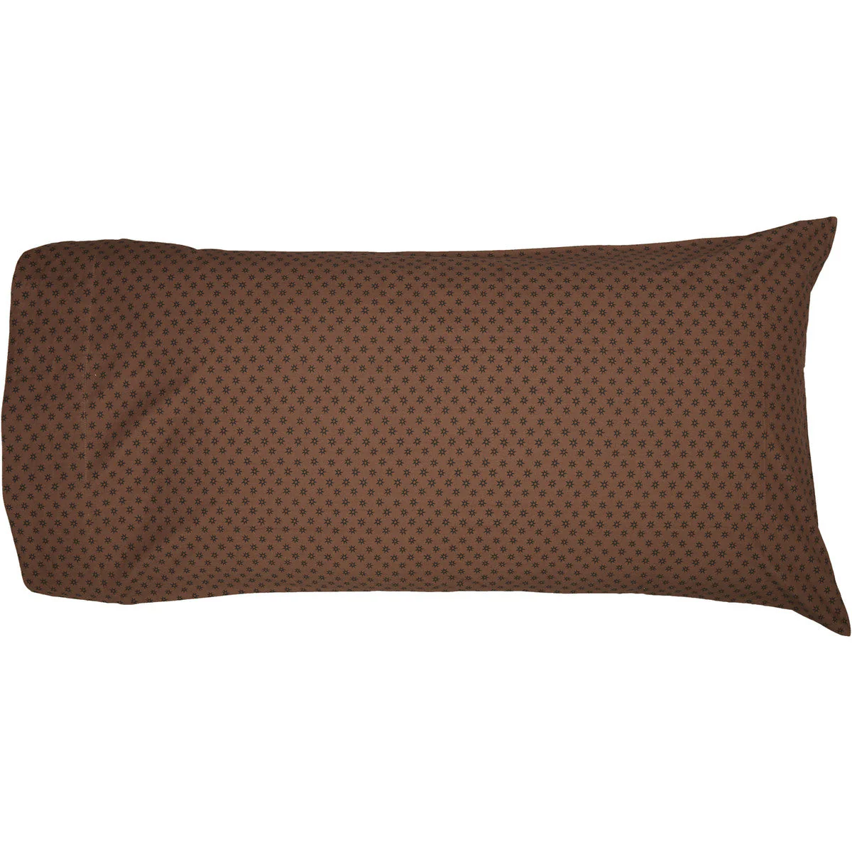 Malta King Pillow Case - Barn Red/Chocolate Brown - Set of 2 - Image 4